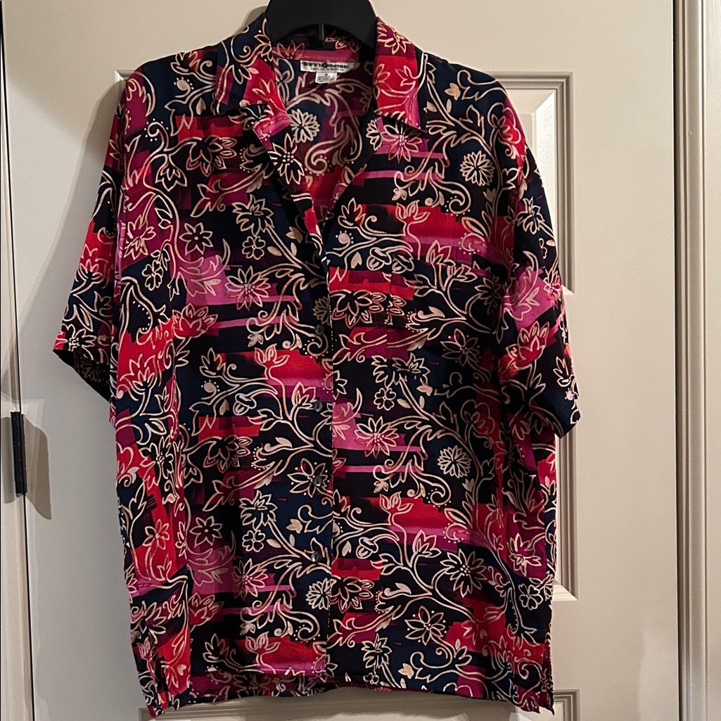 Vintage Saks Fifth Avenue Real Clothes 100%Silk